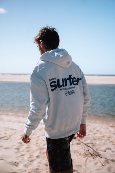 Hoodie Surfer Over Fit / Celeste U