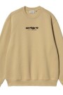 Ink Bleed Sweat Beige