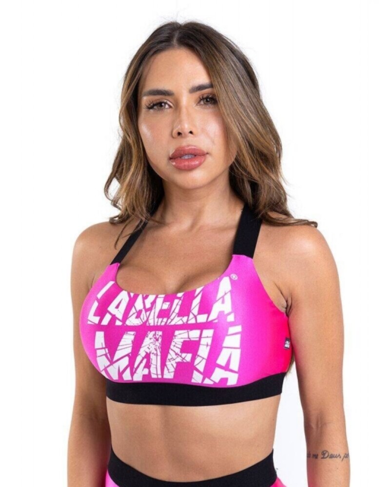Top Deportivo Rosado By Lbm U