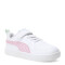 Championes Infantiles Puma Rickie Blanco - Rosa - Verde Agua