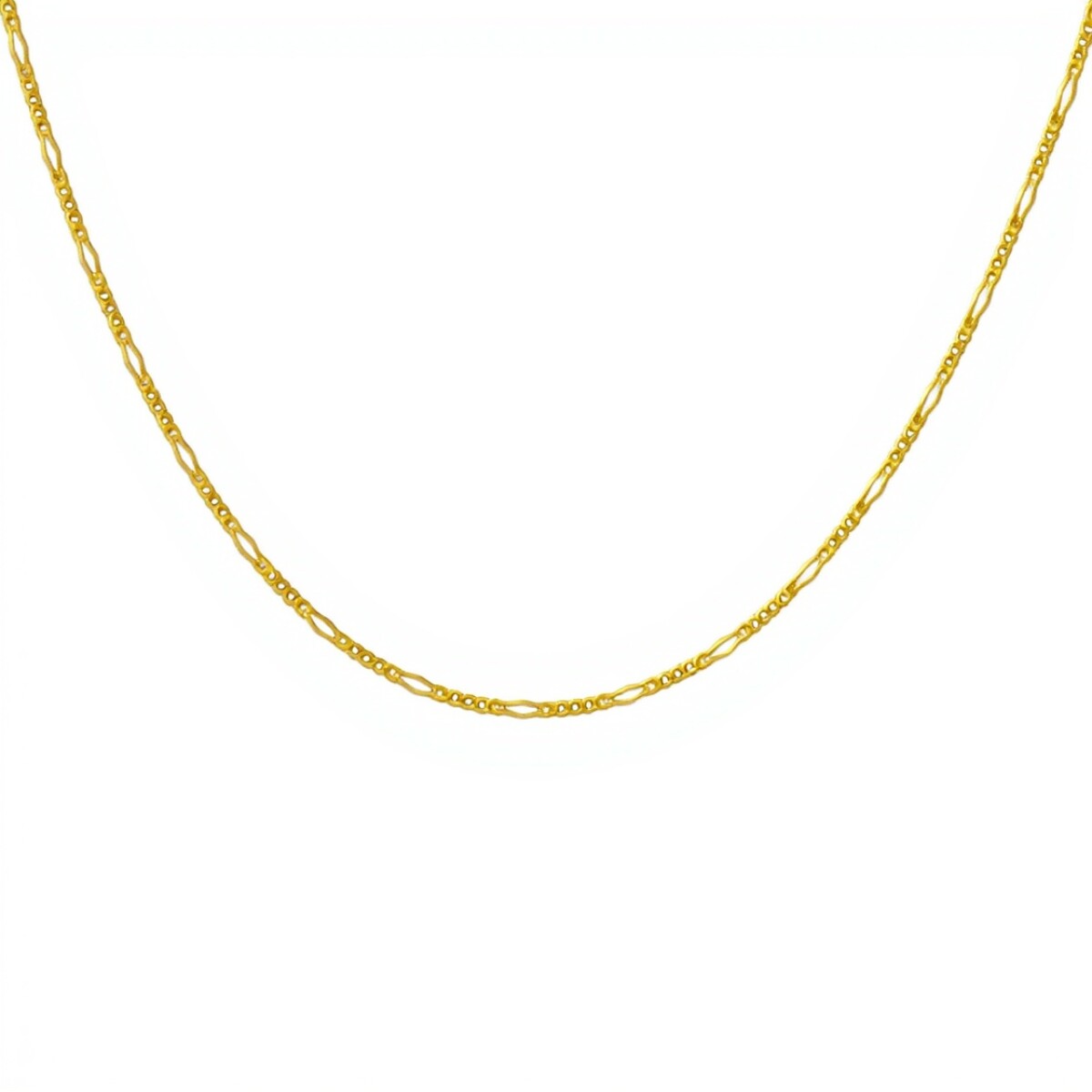 Cadena oro Cartier-Oro bajo -Sin Piedra-CD8015 - sinpiedra 