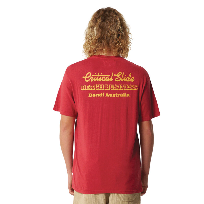 Remera Critical Slide Business - Rojo Remera Critical Slide Business - Rojo
