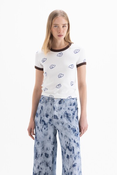 REMERA TI AMO Blanco