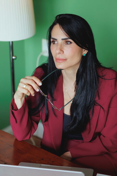 Blazer Emily Bordeaux