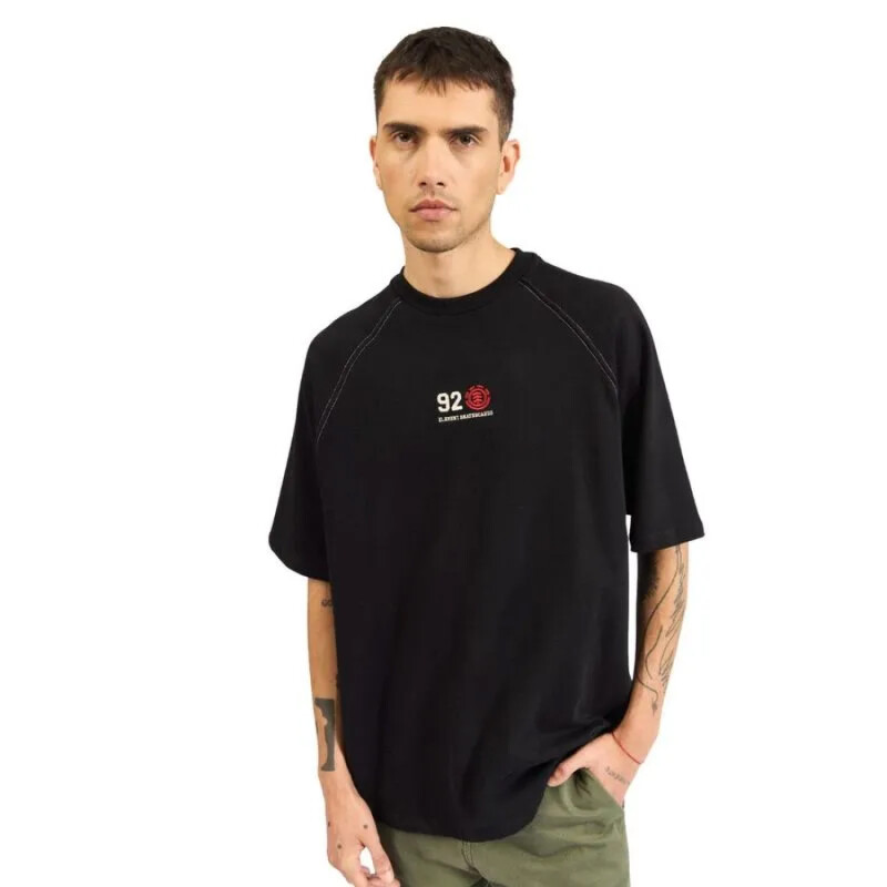 Remera Billabong Crest Ranglan - Negro Remera Billabong Crest Ranglan - Negro