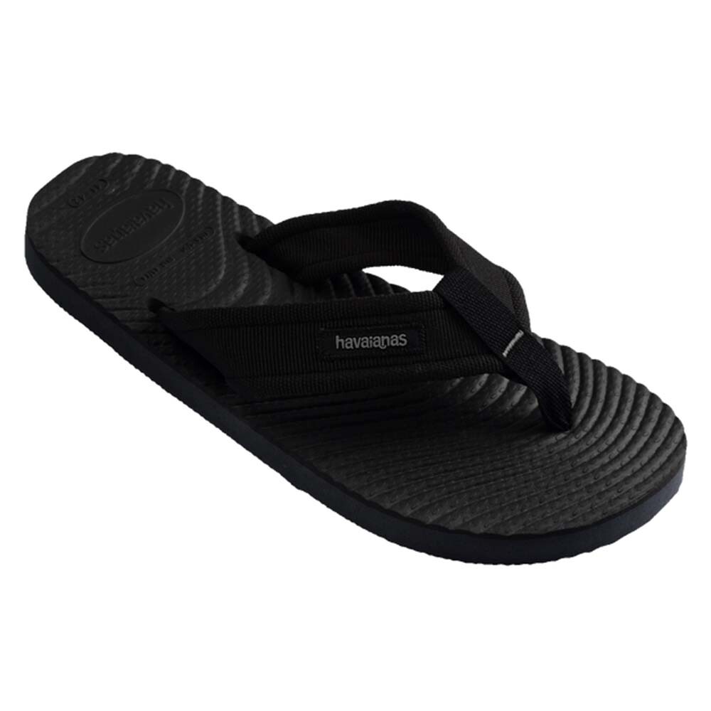 Sandalias Havaianas Surfer Coast Hombre Nuevo Grafito/Negro