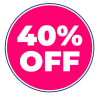 40% Mitad de Precio