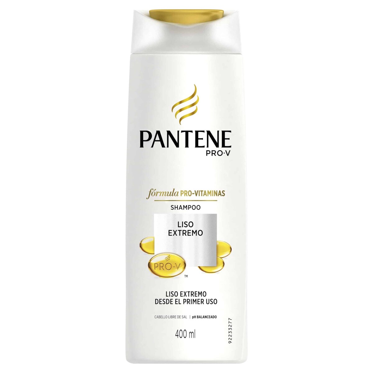 Shampoo Pantene Liso Extremo 400ml 
