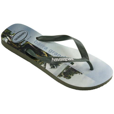 Sandalias Havaianas Top Surfer I FC Hombre Verde Oliva