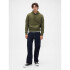 V-FRCH TONAL MINI LOGO RELAXED PO HD ARMY JACKET GREEN