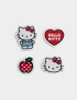 Útiles Varios Licencias Set De Gomas De Borrar "hello Kitty" - Combinacion Multicolor