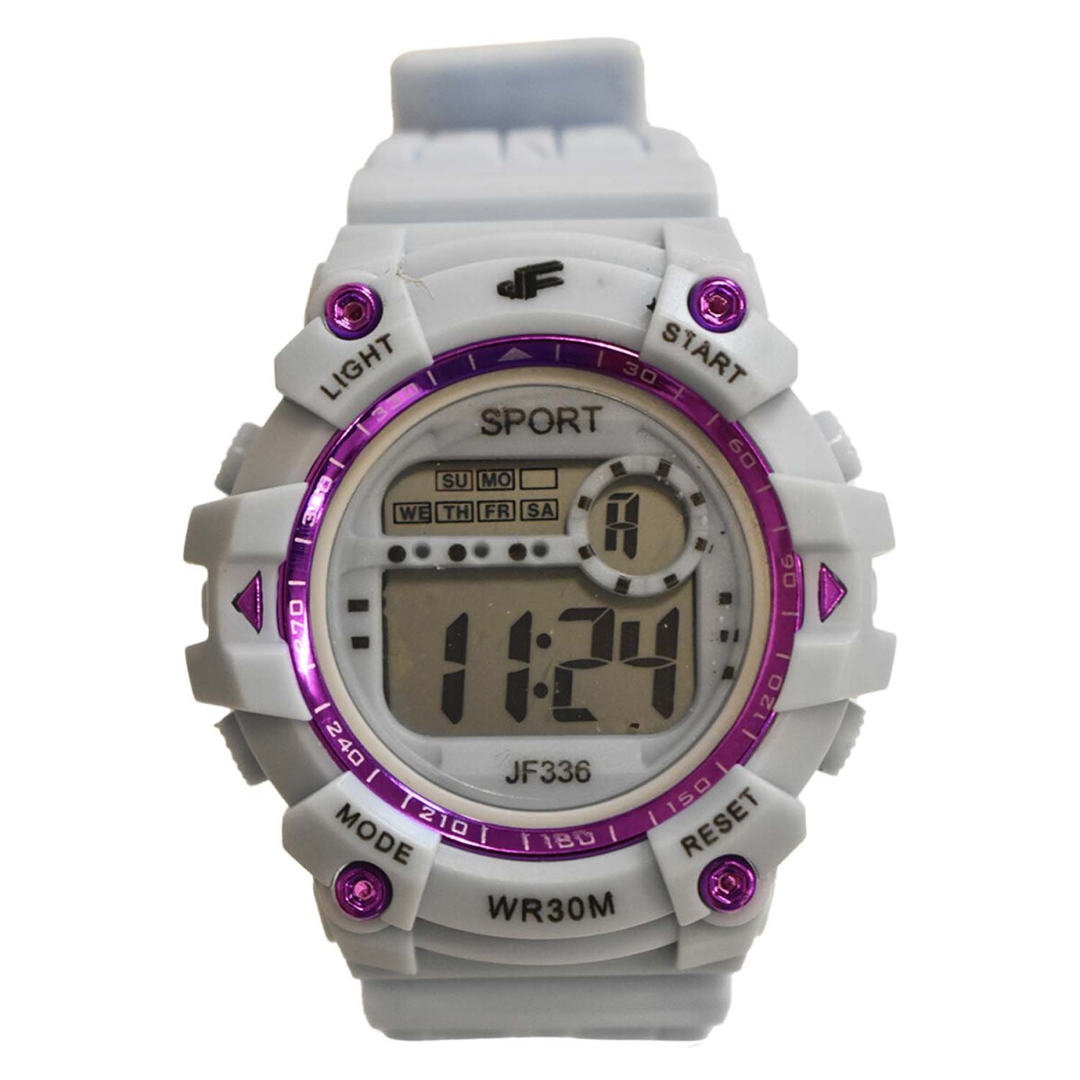 Reloj Deportivo Unisex de Pulsera Waterproof Pantalla Luz - Celeste 