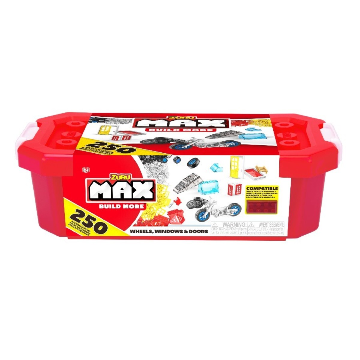 CAJA CREATIVA MAX CON ACCESORIOS ESPECIALES 250 PIEZAS 