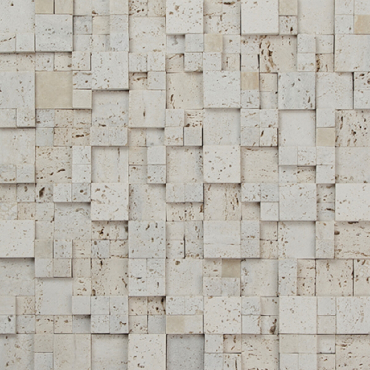 Mosaico Con Terminación De Piedra 300x300x8 Mm 