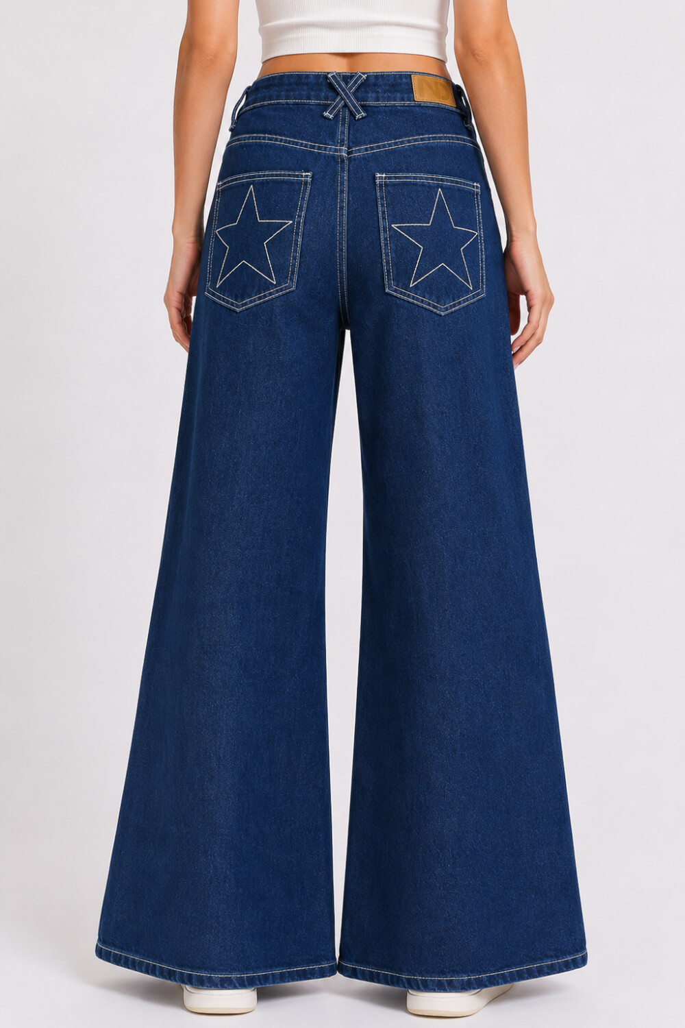Pantalon Leila Azul Oscuro