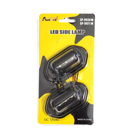 FAROL - MATRICULA 8 LED 12/24V - FAROL - MATRICULA 8 LED 12/24V -