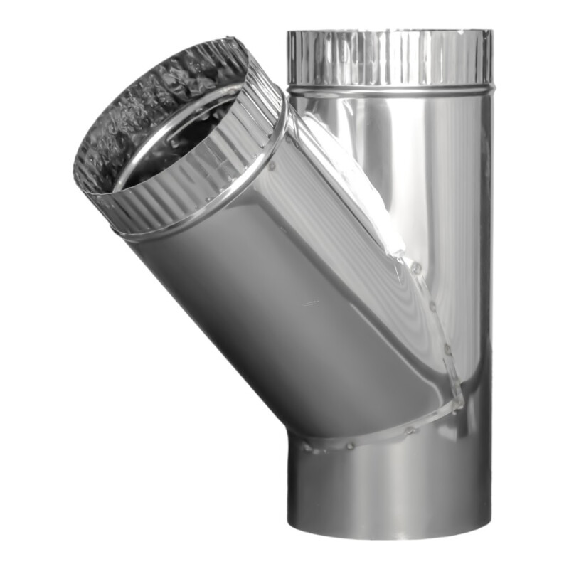 Ramal En Y 5" Acero Inox 125 mm Ramal En Y 5" Acero Inox 125 mm