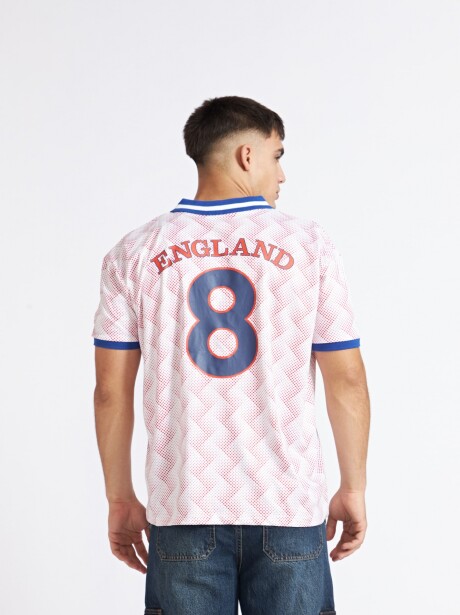 REMERA INGLATERRA BLANCO