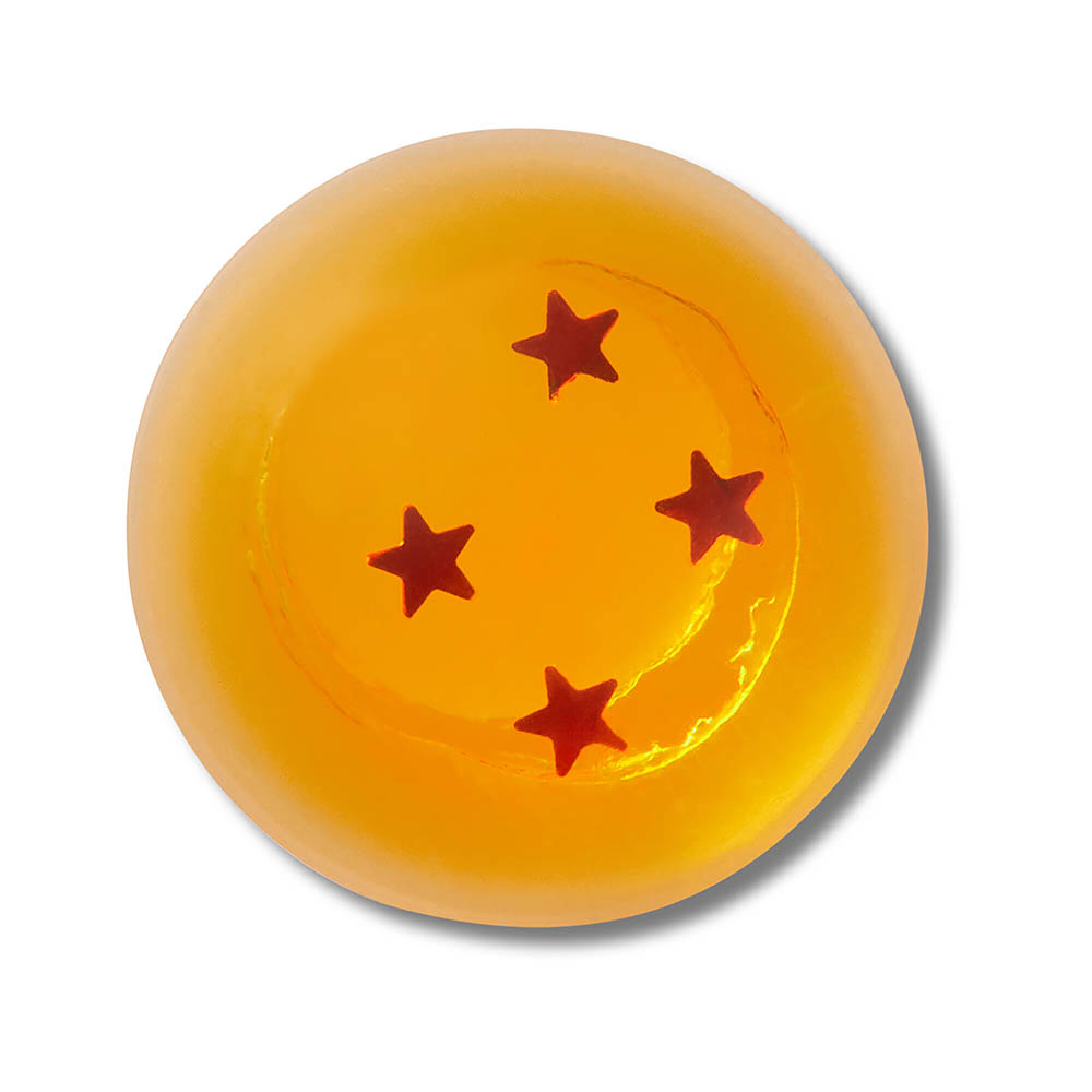 Corbata Dragon Ball 4 Estrellas Azul Marino - Diseño Escudo, Accesorio Geek Para Fans De La Serie