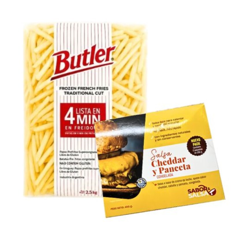 Combo Fritas Cheddar Combo Fritas Cheddar