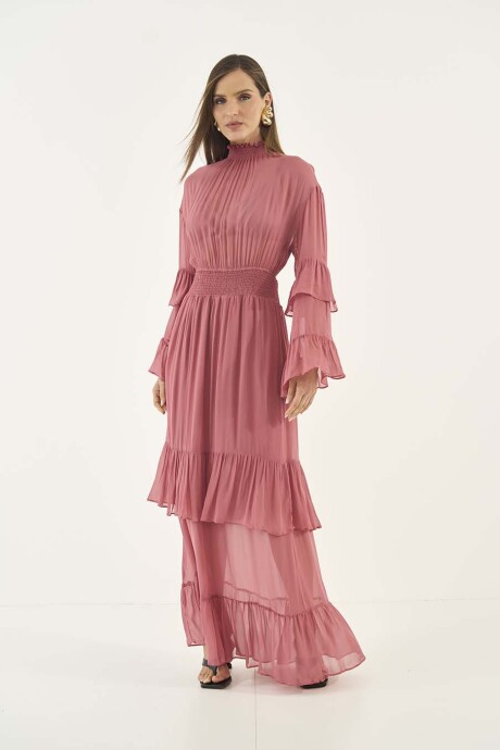 Vestido Moramay Rosa viejo