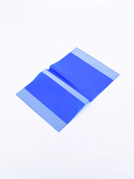 FORRO CUADERNO PVC AZUL