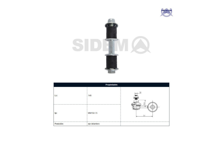 Bieleta Nissan D22 98-25 Der/Izq Bieleta Nissan D22 98-25 Der/Izq