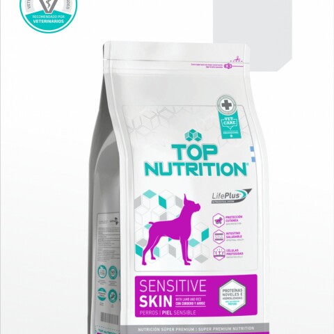 TOP NUTRITION VET PIEL SENSIBLE X 15 KG Top Nutrition Vet Piel Sensible X 15 Kg