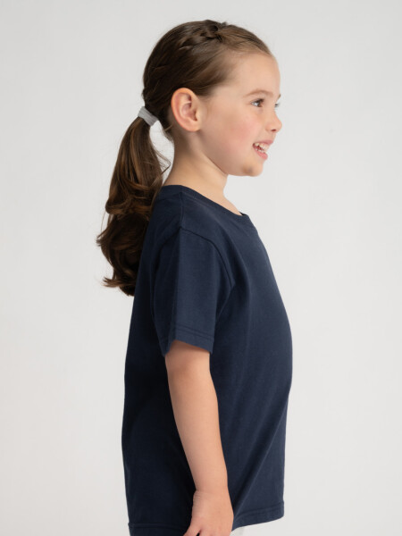 Remera Manga Corta Azul