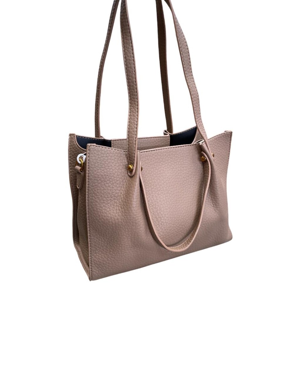 Cartera simil - Beige 