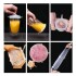 Tapas Tupper Silicona Adaptables Y Reutilizables Set De 6 Color Variante Transparente