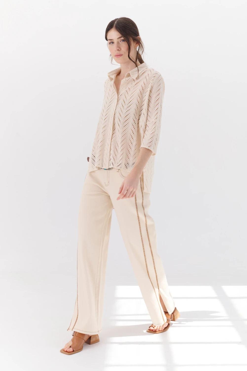 PANTALON NIZA natural 2