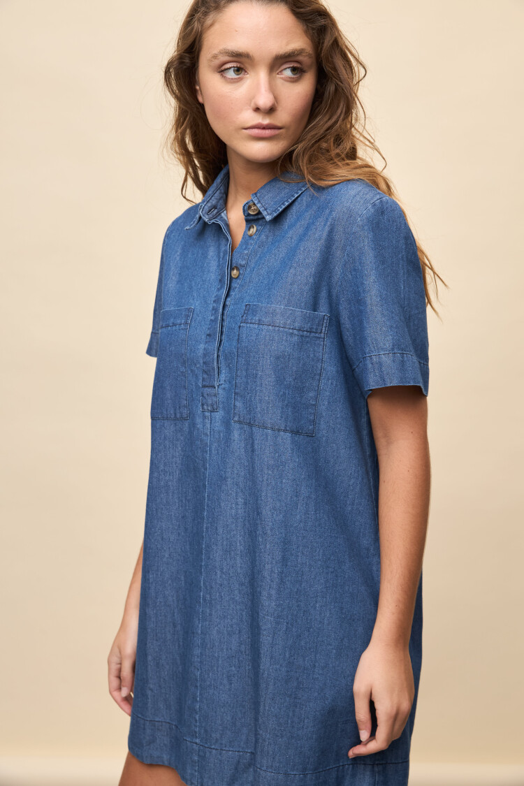 VESTIDO SHAW Azul