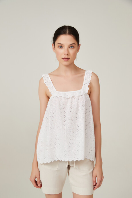 Musculosa Ghirona Blanco
