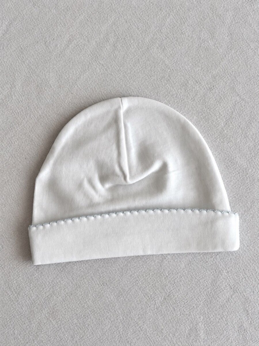 Gorrito Pima Picot CELESTE 