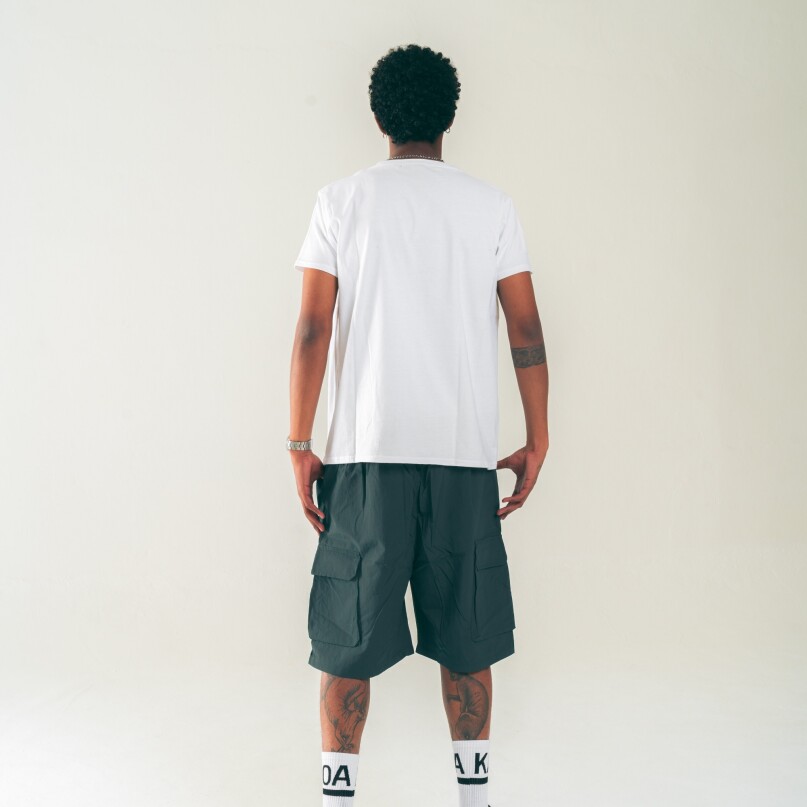 BERMUDA NYLON logo verde