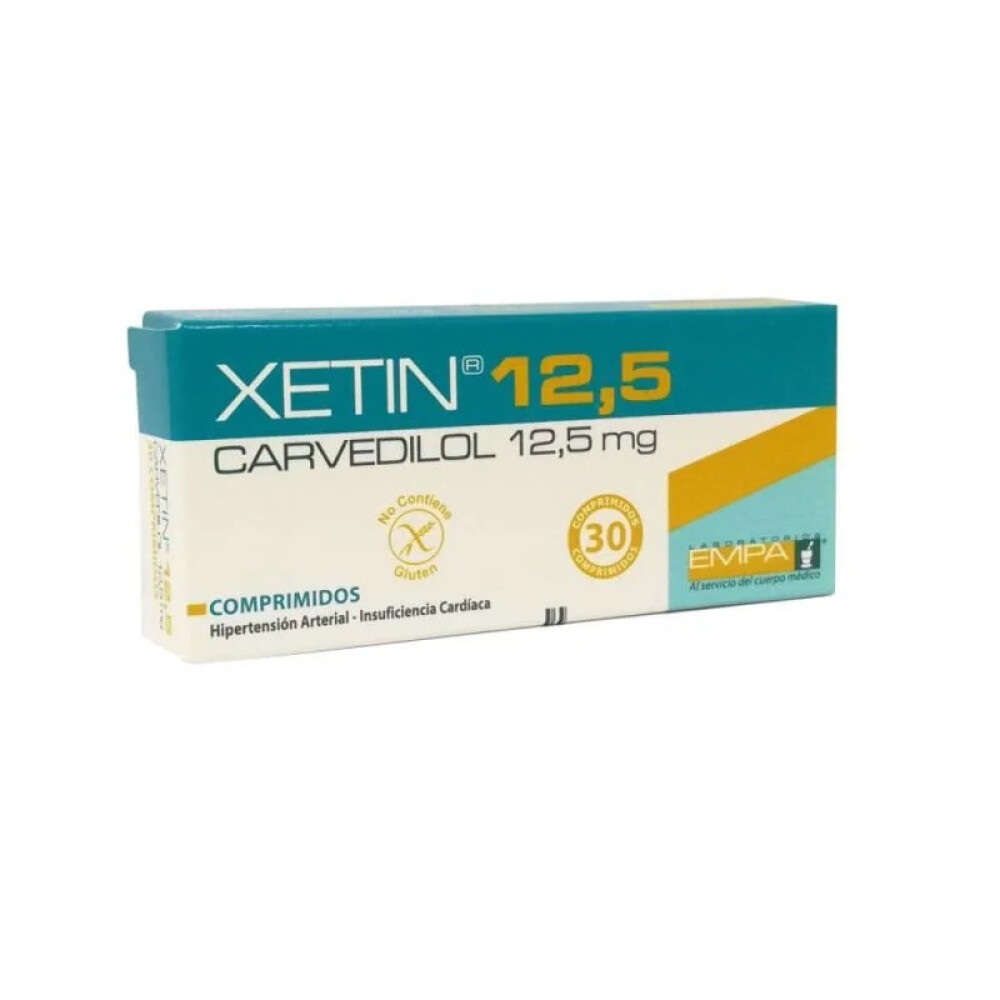 XETIN 12,5 MG. CJ X 30 COMPRIMIDOS única