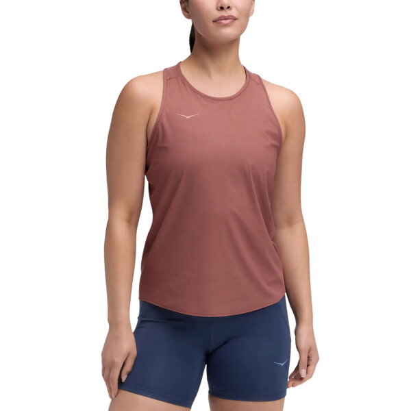 Hoka Musculosa Airolite 2.0 para Mujer - Rojo Rojo