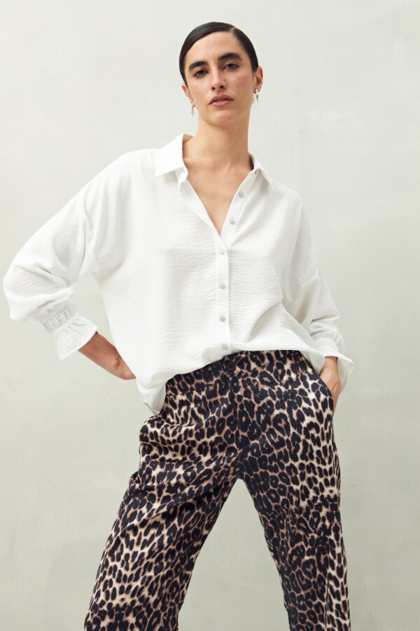 CAMISA BURBUJA Crudo