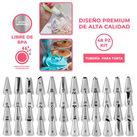 Set De Decoración Repostería Tortas Pasteles 333 Pcs Set De Decoración Repostería Tortas Pasteles 333 Pcs