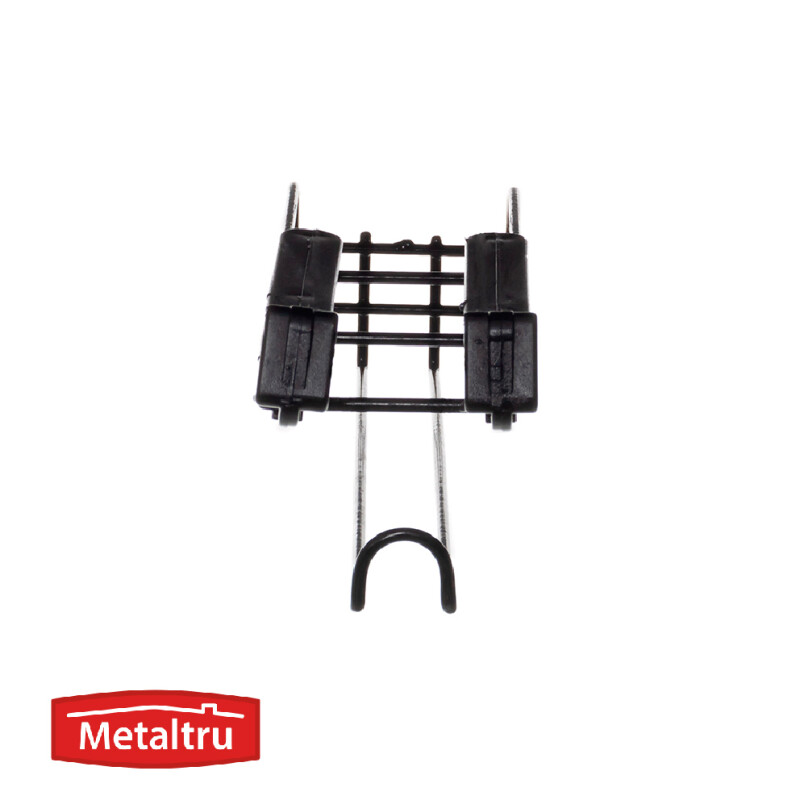Porta Rollo Flexible P/Estante Negro 13253.2.2 Porta Rollo Flexible P/Estante Negro 13253.2.2
