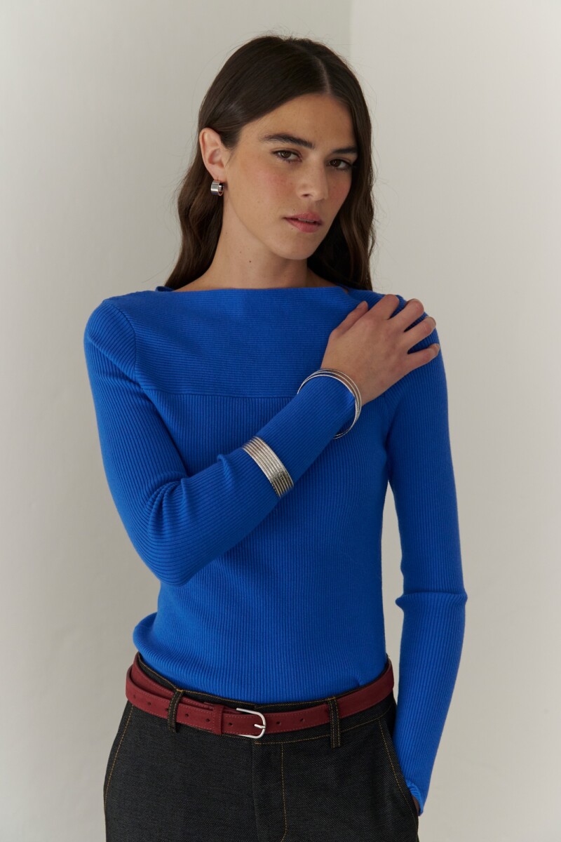 BUZO MORLEY BOTE AZUL