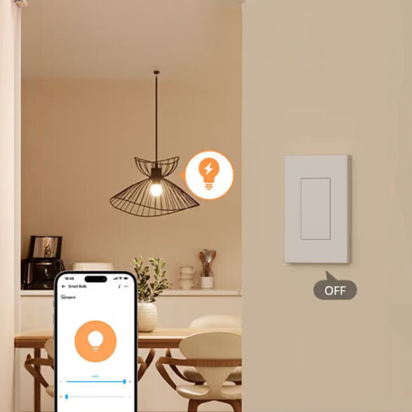 Plaqueta inteligente WIFI blanca c/1 int. Zigbee SO0061