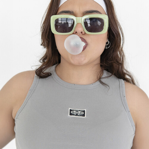 Musculosa Pulau Btfly Tank Top Gris