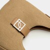 Cartera al hombro Signature en canvas Natural