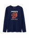REMERA GAME AZUL OSCURO