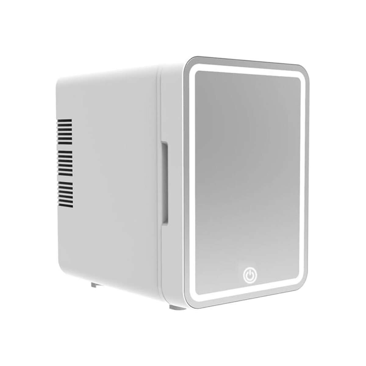 Heladerita Con Espejo Y Luz Led - Blanco 