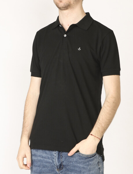 520602 REMERA PIQUÉ NAVIGATOR Negro