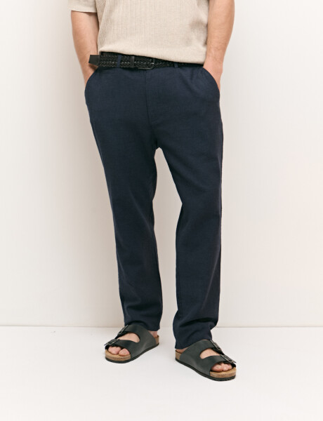 080577 PANTALON HARRY Azul Oscuro