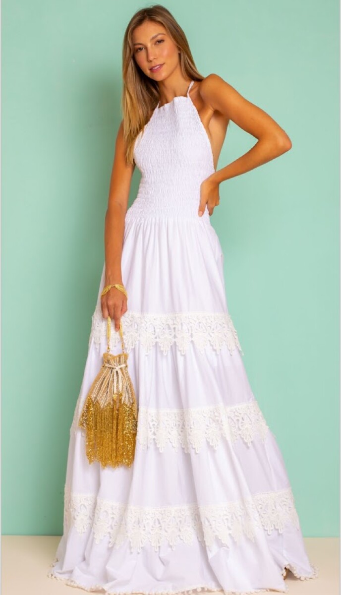Vestido Agus - Blanco 